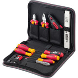 Juego de herramientas para electricista Wiha (rojo amarillo)