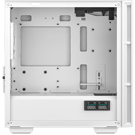 Carcasa minitorre digital Deepcool ch360 (blanca | 1x USB-A | 1x USB-C | RGB | vidrio templado)