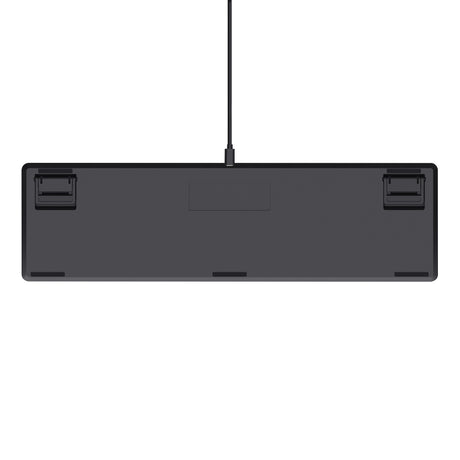 Trust GXT 866 Torix teclado mecánico para juegos (negro, distribución estadounidense (QWERTY), Huano Red, 100%, RGB)