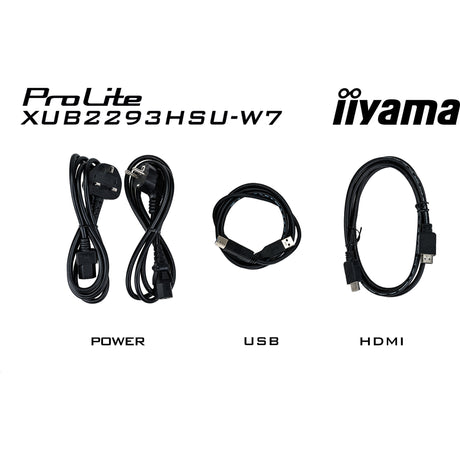 Monitor Iiyama prolite xub2293hsu-w7 21,5 (blanco (mate), HDMI, display port, 2x USB-A)