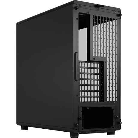 Fractal design north - carcasa de torre midi edición impulso (color madera negra | 2x USB-A | 1x USB-C | vidrio templado)