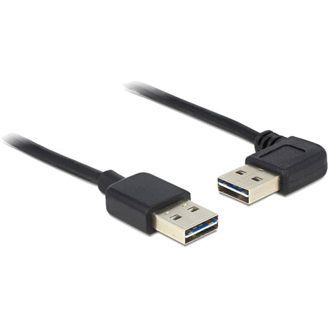 Delock easy-usb-a 2.0 macho > cable easy-usb-a 2.0 macho (negro, 3 metros)