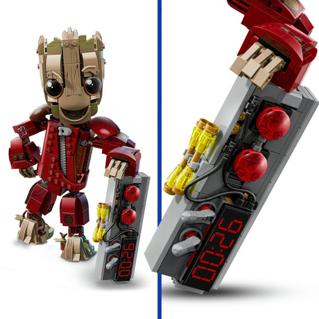 Lego marvel grande con mono devastador - juguete de superhéroe para construir para niños - 76341