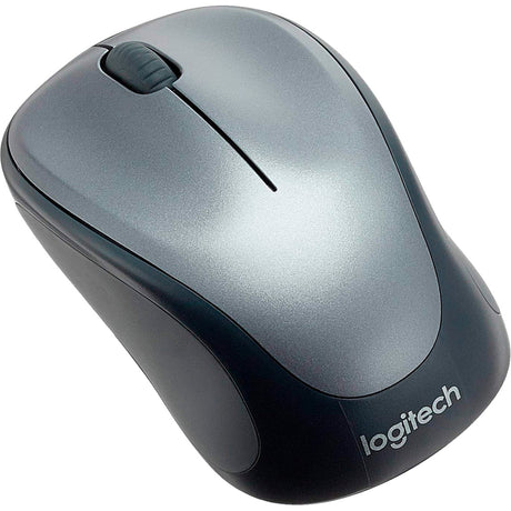 Ratón inalámbrico Logitech m235 (negro gris, nano receptor)