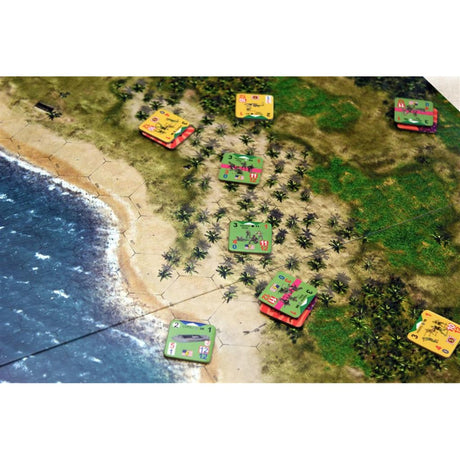 Conflicto de héroes de la red de jugadores europeos: juego de mesa Guadalcanal the Pacific 1942 (inglés, 2 - 4 jugadores, 60 - 240 minutos, a partir de 13 años)