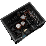¡Tranquilizarse! fuente de alimentación modular dark power pro 13 de 1600 vatios (negro, 2x 12v-2x6, 6x pcie)