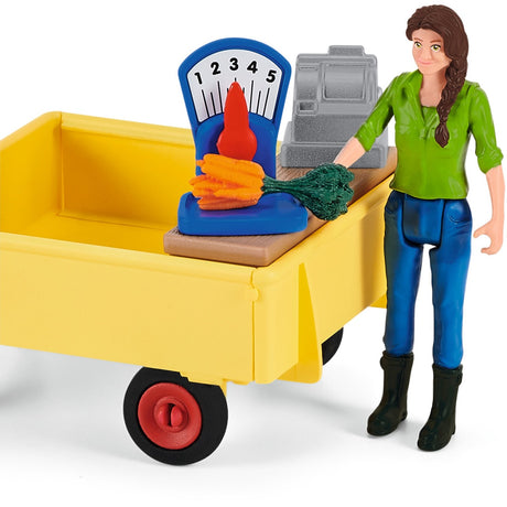 Schleich Farm World - Figura de juego móvil con puesto de granja