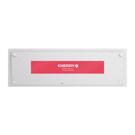 Teclado mecánico RGB inalámbrico compacto Cherry MX-LP 2.1 (blanco, diseño EE. UU. (QWERTY), velocidad de perfil bajo MX, 65 %, RGB, teclas ABS, 2,4 GHz | Bluetooth 5.2 | USB-C)