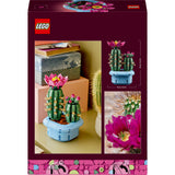 Lego botánicos cactus en flor - set de decoración de plantas - 11509