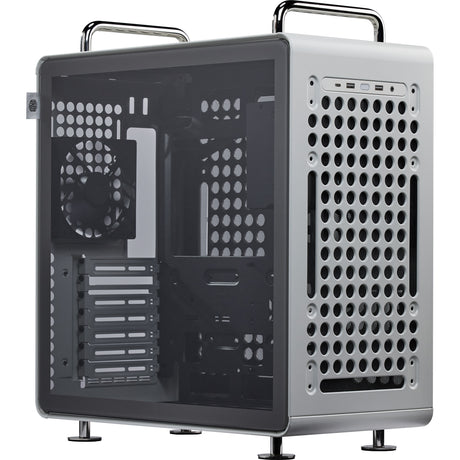 Carcasa Cooler Master Qube 540 Moonstone Midi Tower (gris | 2x USB-A | 1x USB-C | vidrio templado)
