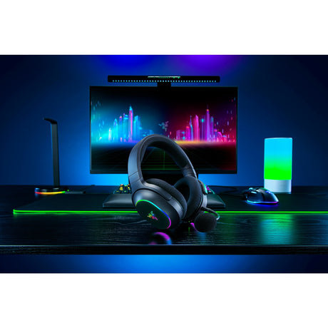 Auriculares supraaurales para juegos Razer barracuda x chroma (negro, dongle USB, Bluetooth)
