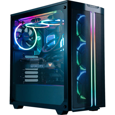 ¡Tranquilizarse! Light Wings pwm rgb ventilador de caja (negro, 140 x 140 x 25 mm)