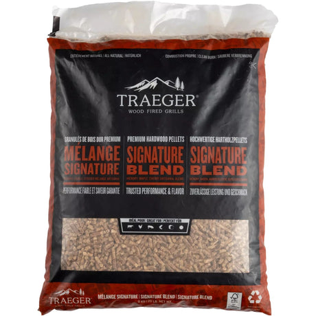 Pellets de combustible exclusivos de madera dura Traeger (9 kg)