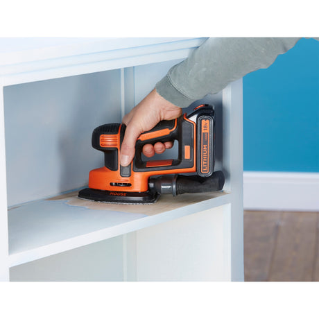 Lijadora de detalles de ratón black+decker bdcds18 18v 1x 1.5ah - bdcds18-qw