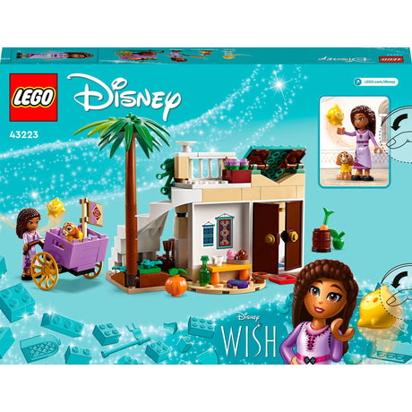 Lego Disney Wish Asha en la ciudad Set de deseos de muñecas Rosas - 43223