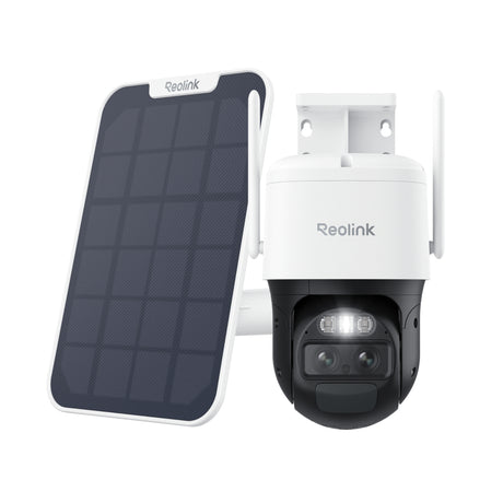 Cámara de seguridad Reolink Trackmix G770 + Solar Panel 2 (blanco negro, 4K 8MP UHD, 4G LTE, incl. panel solar)