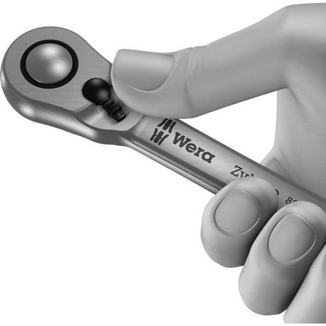 Trinquete de metal Wera 8004 c zyklop con trinquete de conmutación con 1 2 unidades (1 2 )