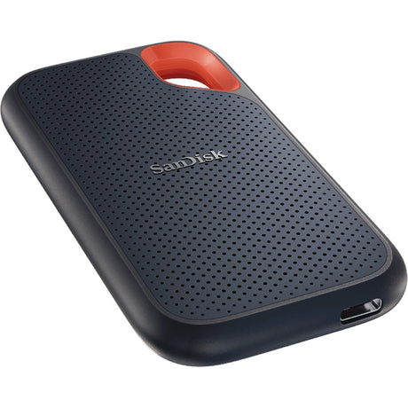 Sandisk extreme portable v2, SSD externo de 1 TB (negro naranja, SDSSDE61-1t00-G25, USB-C)