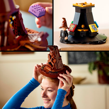 Lego harry potter 76429 sombrero seleccionador parlante + sonido