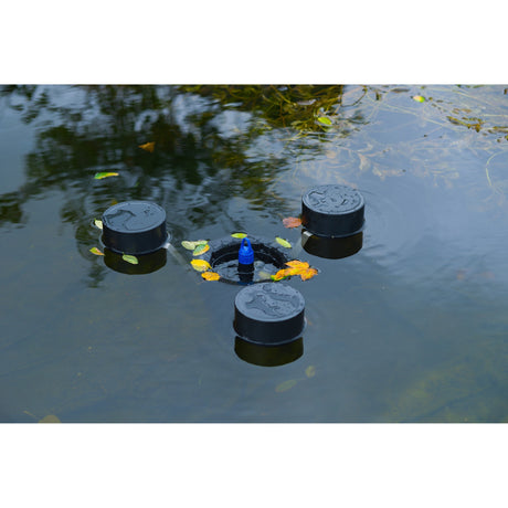 Ubbink skimmax - skimmer para estanque y bomba para fuente de estanque (negro)