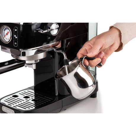 Cafetera espresso Ariete moderna espresso slim 1381 12 (negra)
