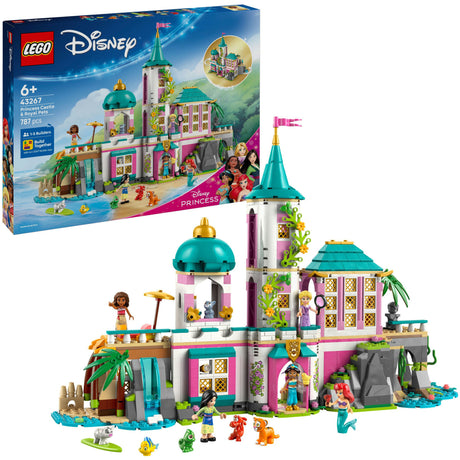 Lego disney 43267 castillo de princesas y mascotas reales