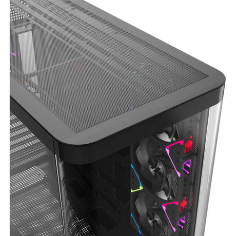 Estuche Xyz PC Gear Quantum Pro Midi Tower (Negro | Ventana)