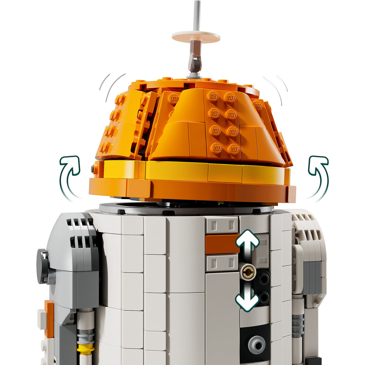 Lego ® star wars: droide astromecánico ahsoka™ chopper (c1-10p)™ - 75416