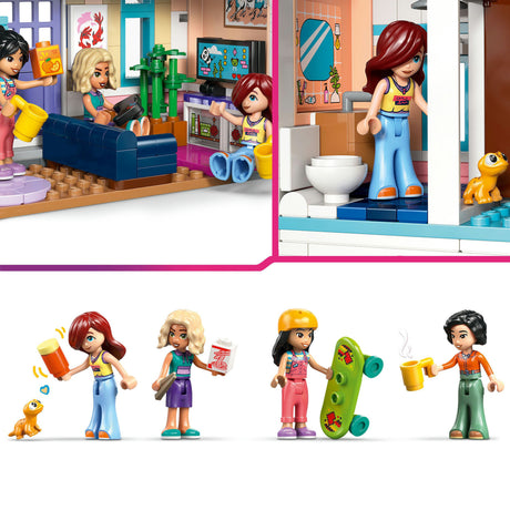 Lego friends - juguete de construcción de la casa de liann (42687)