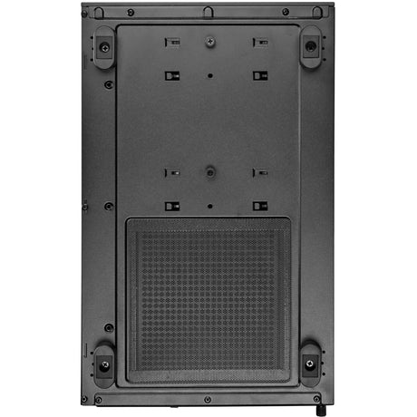 Carcasa mini torre Silverstone lucid 04 (negra | 2x USB-A | 1x USB-C | RGB | vidrio templado)
