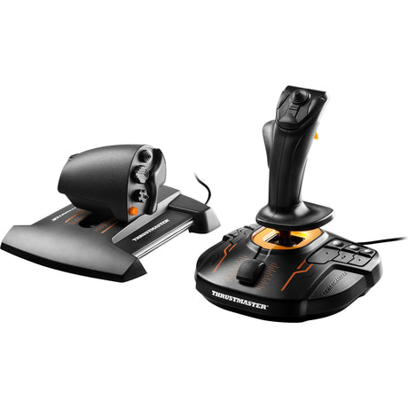 Thrustmaster T.16000M FCS Hotas Gaming Hotas (Negro Naranja, PC)