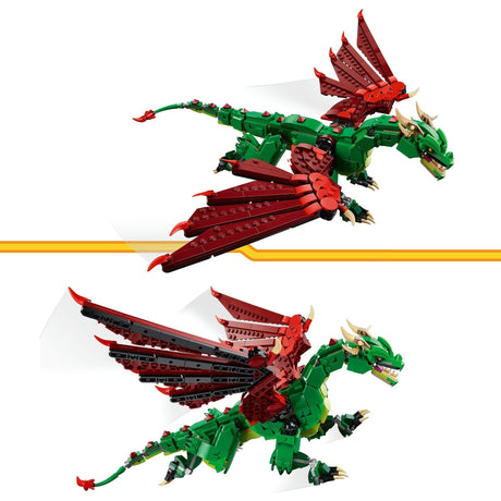 Lego creador dragón medieval 3 en 1 - 31161