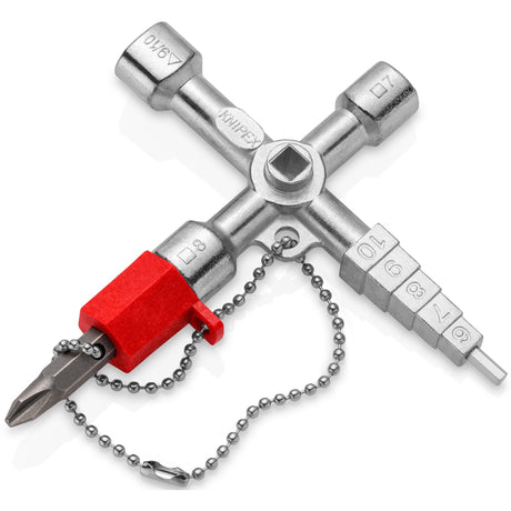 Llave de tubo en cruz Knipex - 5 7 8+10+4-10mm