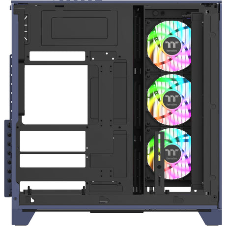 Carcasa de torre midi Thermaltake view 390 air Future anochecer (púrpura | 2x USB-A | 1x USB-C | vidrio templado)