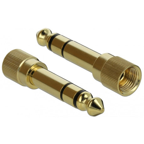 Delock Cable estéreo Conector de 3,5 mm y 3 clavijas > Conector de 3,5 mm y 3 clavijas (negro, 5 metros)