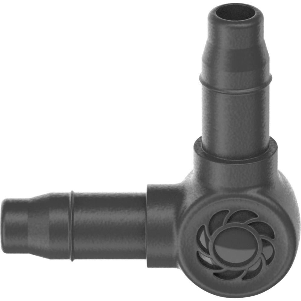 Conexión Gardena pieza en L de 4,6 mm (3 16 ) (gris oscuro, 10 piezas)