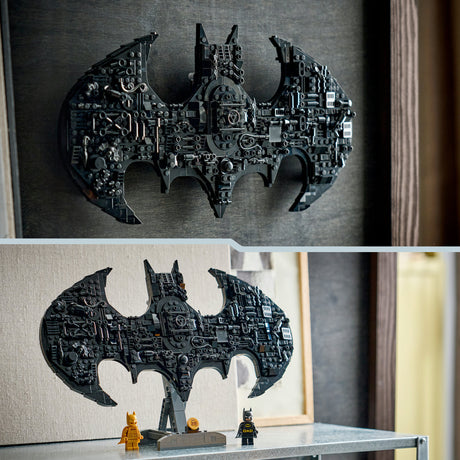 Lego superhéroes 76330 logotipo de batman