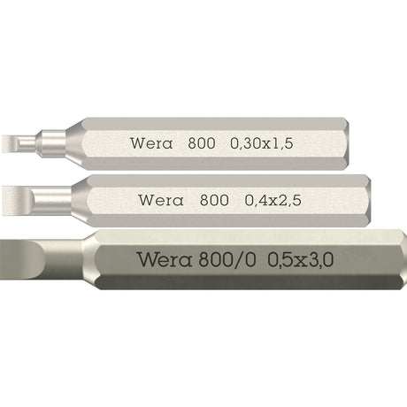 Wera tool-check modular micro 1, juego de puntas de 21 piezas (negro verde)