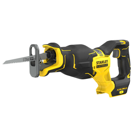 Sierra alternativa sin escobillas Stanley fatmax v20 18v (negra amarilla, batería y cargador no incluidos)