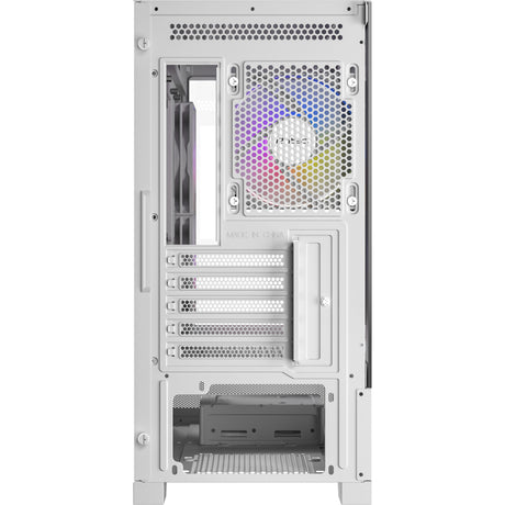 Carcasa mini torre Antec cx500m argb (blanca | 2x USB-A | 1x USB-C | vidrio templado)