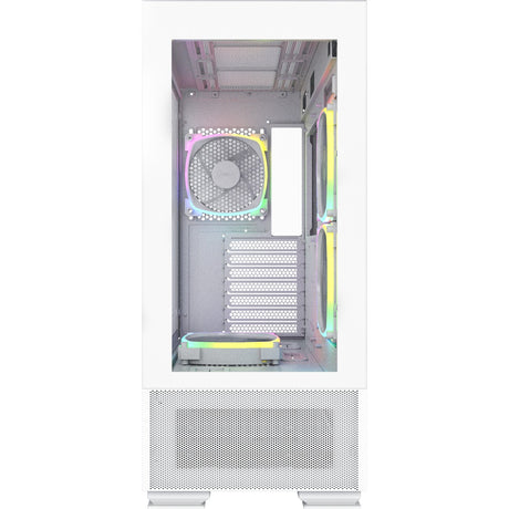 Montech sky two midi tower housing (blanco | 2x USB-A | 1x USB-C | ventana)