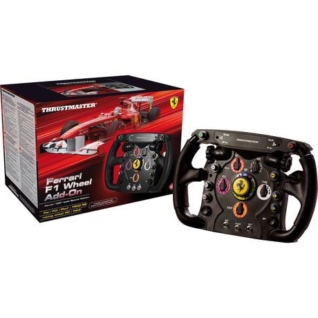 Thrustmaster Ferrari F1 Wheel Add-On Wheel Add-On (Negro Plata, PC, Playstation 3, Playstation 4, Xbox One)