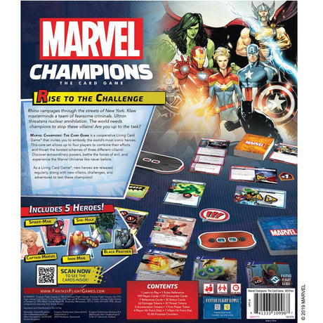 Asmodee marvel campeones: el juego de cartas lcg (eng)