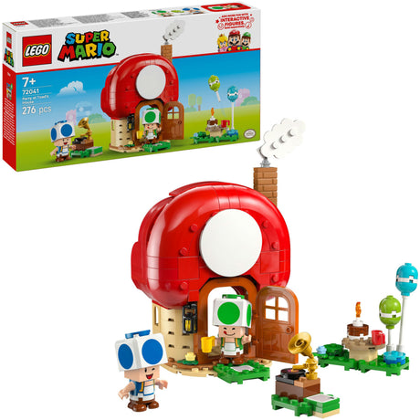 Lego super mario 72041 fiesta en casa de los sapos
