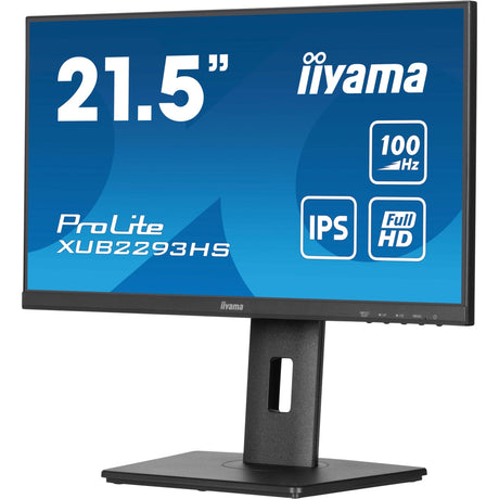 Monitor Iiyama prolite xub2293hs-b6 21,5 (negro, hdmi, display port)