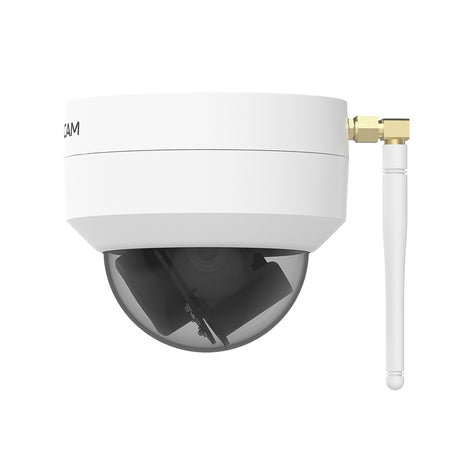 Cámara de seguridad ptz wifi de doble banda foscam d4z (blanca, 4mp)