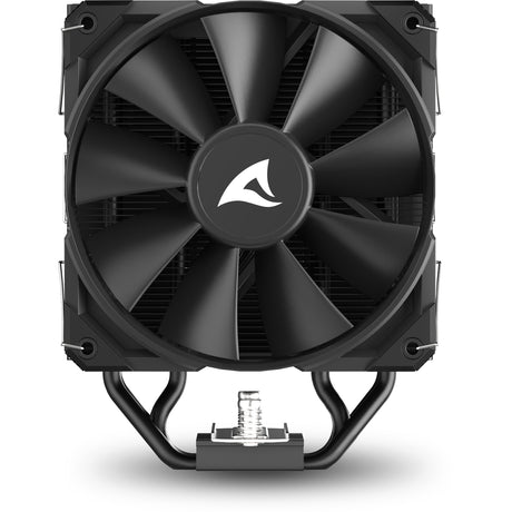 Enfriador de CPU Sharkoon a40 (negro, conector de ventilador PWM de 4 pines)
