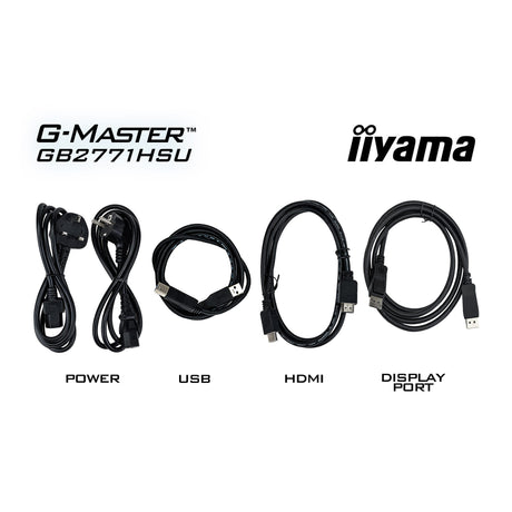 Monitor gaming Iiyama G-Master Red Eagle GB2771HSU-B1 27 (negro, 2x HDMI, DisplayPort, USB-A, USB-C, 240 Hz)