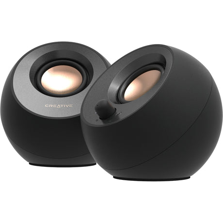 Altavoz para PC Creative Pebble V3 (negro, Bluetooth, USB-C, Aux)