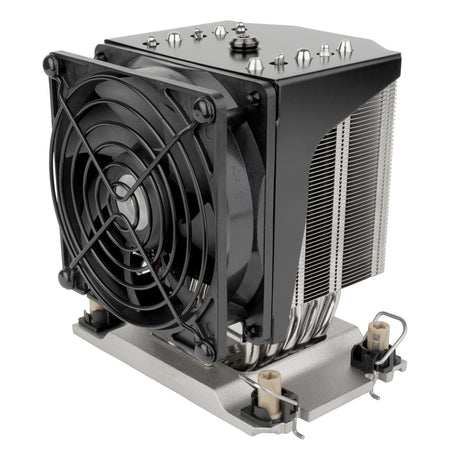 Enfriador de CPU Silverstone SST-XE04-4677VB (negro, conector de ventilador PWM de 4 pines)